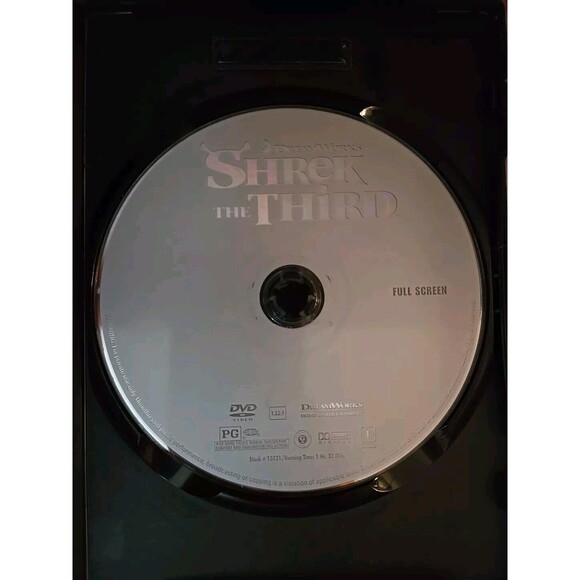 Shrek the Third By DreamWorks 2007 Rated PG Classic Kids Movie, Humor Donkey - Picture 3 of 3
